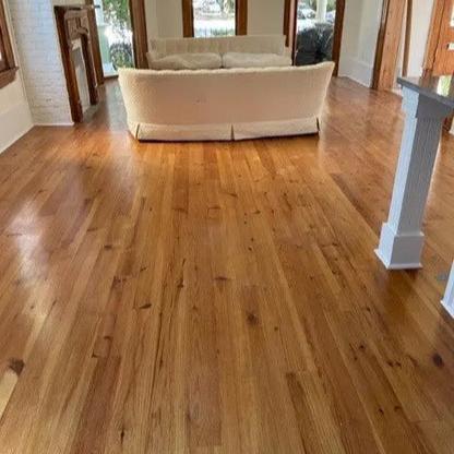 5" x 3/4" Solid Unfinished Caribbean Heart Pine Rustic Flooring
