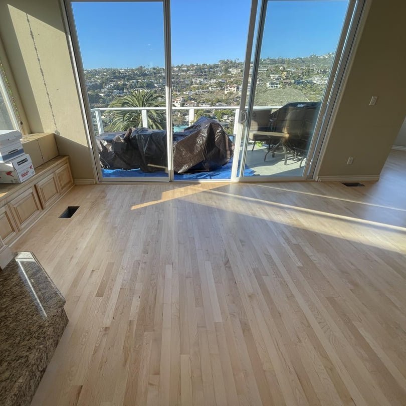 2 1/4" Unfinished Solid Hard Maple #1 Common Flooring - 1'-7'