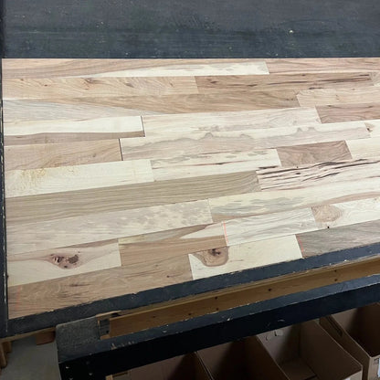 5" unfinished solid hickory #2 Common flooring