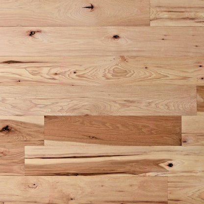 2 1/4" unfinished solid hickory #2 Common flooring