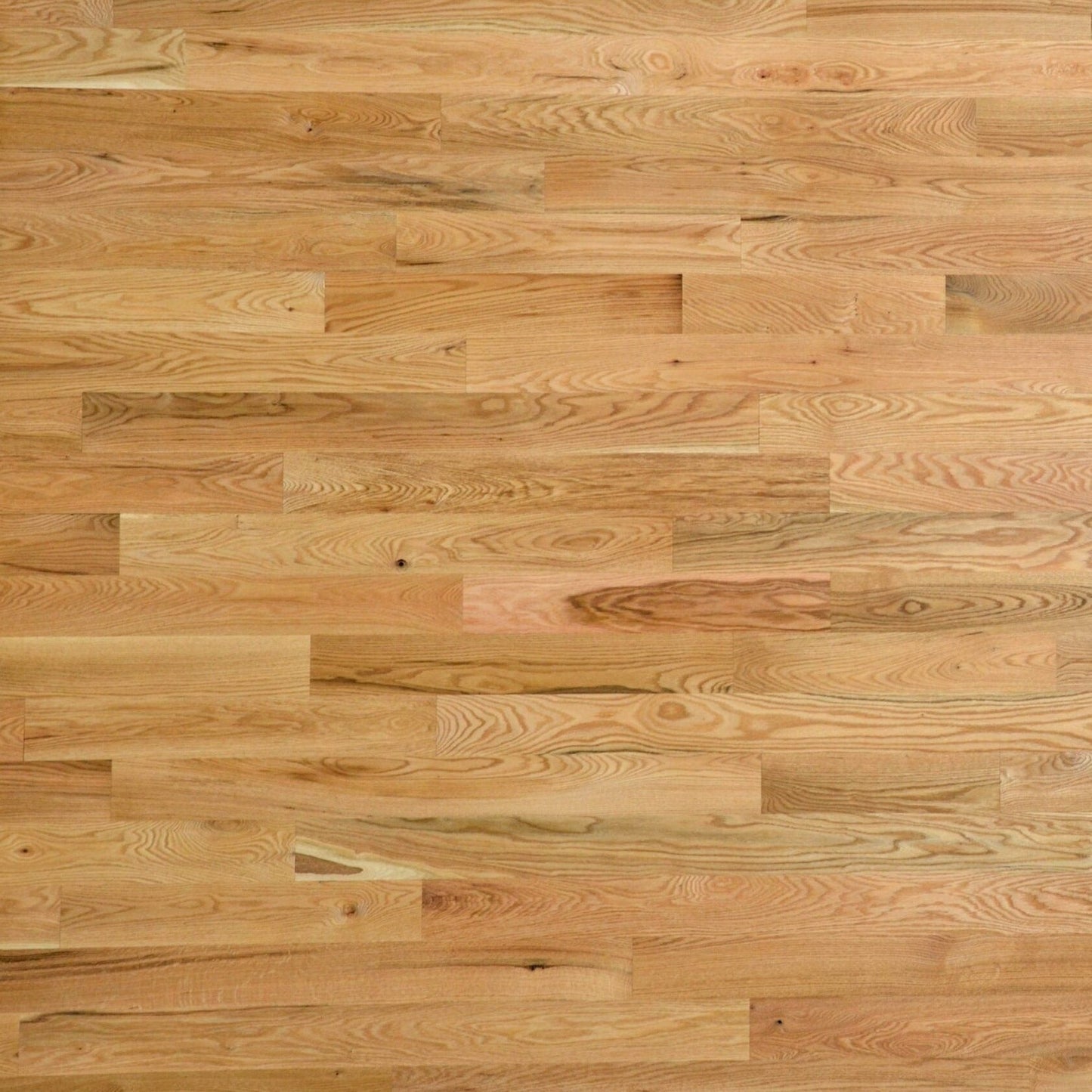 2 1/4" Unfinished Solid Red Oak #1 Common flooring