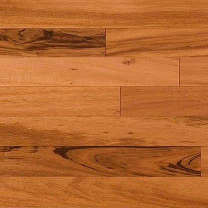 2 1/4" x 3/4" Solid Unfinished Tigerwood Clear Grade Flooring