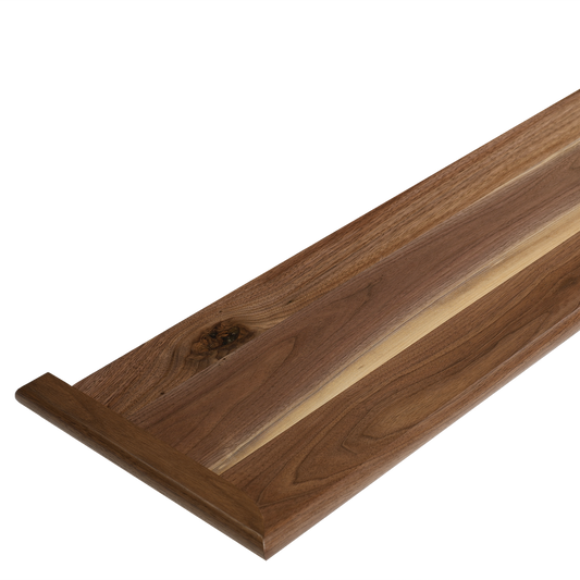 Unfinished American Black Walnut Stair Tread